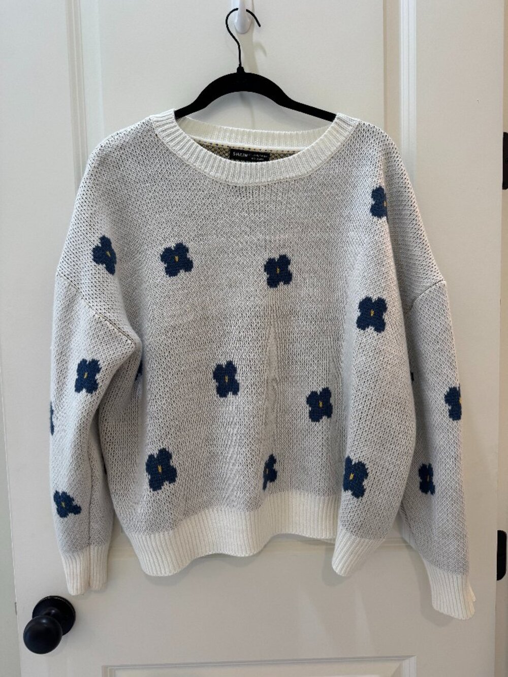 Shein Flower Sweater